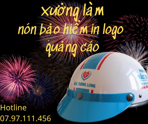 Quảng cáo bằng Nón bảo hiểm in logo - Liệu có hiệu quả ?? 7 Xưởng Làm Nón Bảo Hiểm In Logo Quảng Cáo (2)