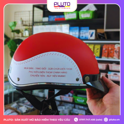 Mũ bảo hiểm quà tặng cửa hàng điện thoại