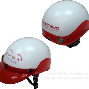 Nón bảo hiểm quảng cáo 27 Mũ bảo hiểm quảng cáo giá rẻ BF2-03