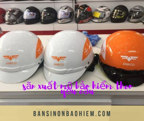 sản xuất mũ bảo hiểm theo yêu cầu