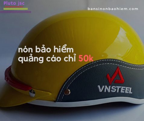 bảng báo giá nón bảo hiểm quảng cáo