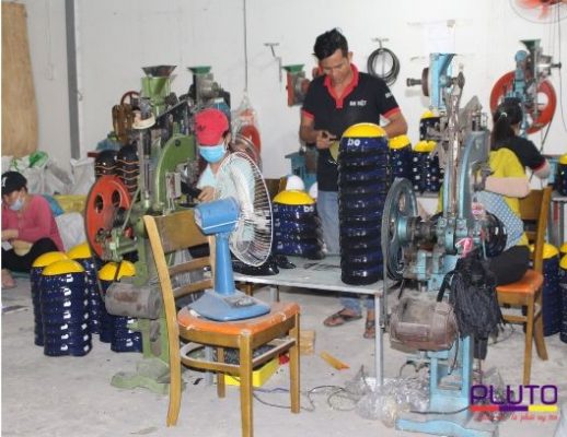 nón bảo hiểm in logo