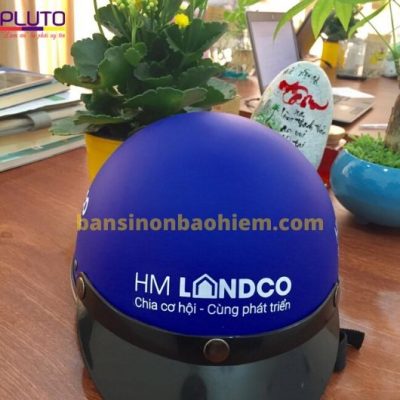 Nón bảo hiểm quà tặng HM LANDCO